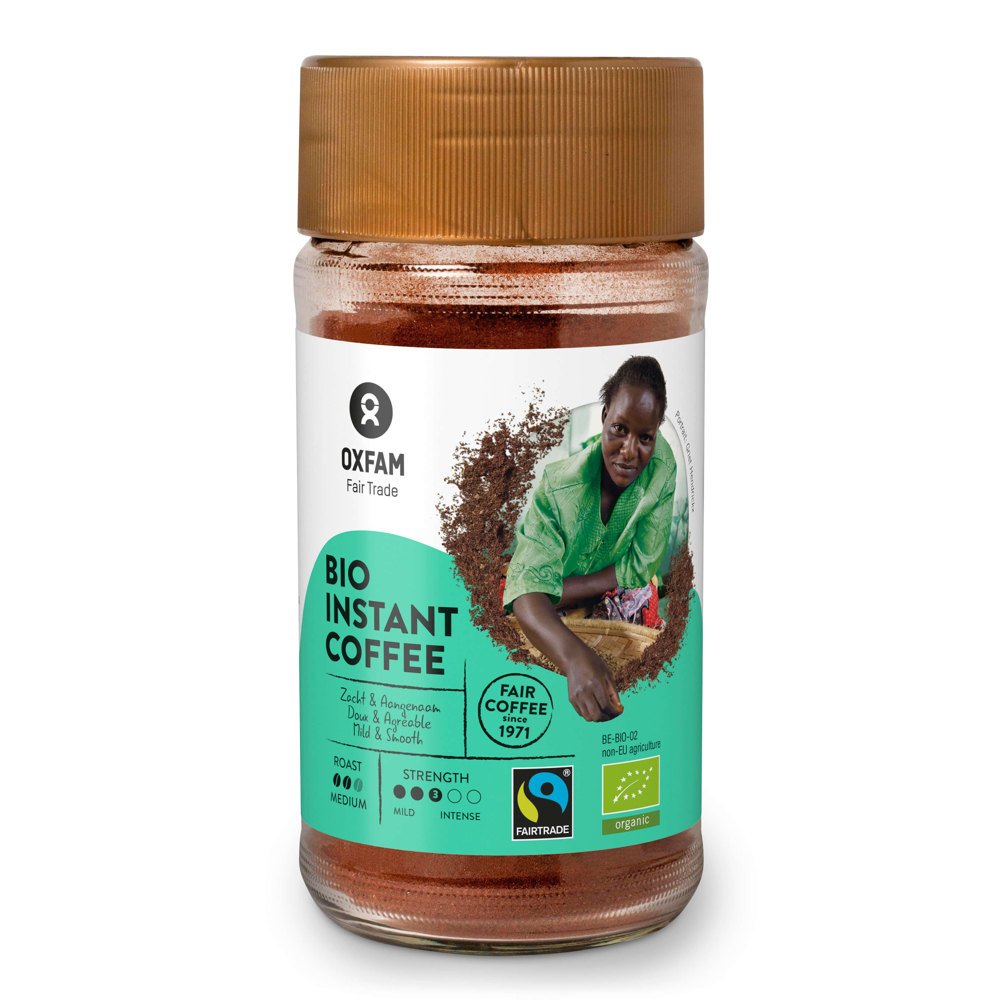 Oxfam Café soluble bio 100g